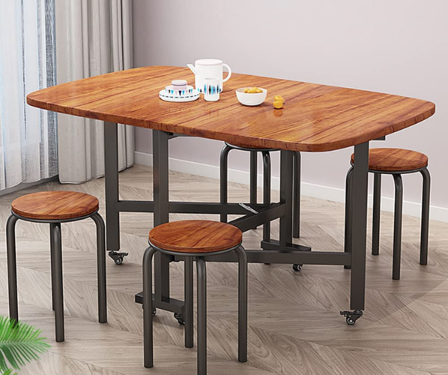 Drop Leaf Table For Small Spaces  -  Dining 
