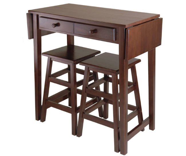 Drop Leaf Table For Small Spaces  - Table With Drawer