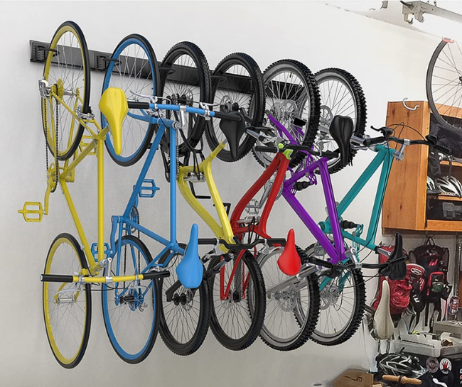 Bike Storage Small Apartment - Wall rack