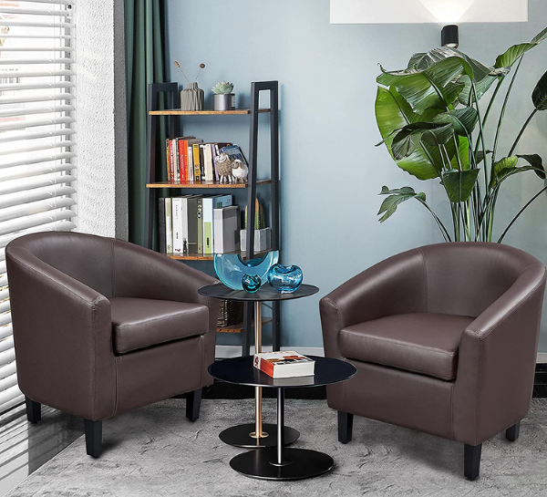 accent chairs for small spaces - Yaheetech 