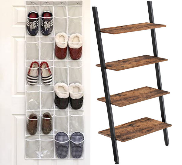 Shoes Storage for Small Spaces - Ladder