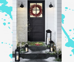 29 Best Apartment Front Door Decor Ideas - Studio Apartment Ideas