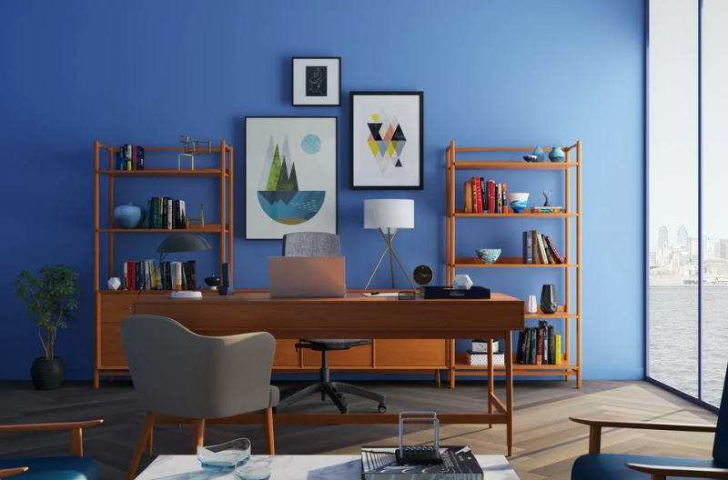 6 Small Apartment Ideas With Living Room Office